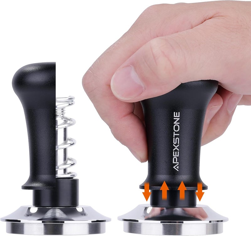Apexstone Coffee Tamper Spring Loaded 51mm, Calibrated Espresso Tamper 51mm, Espresso Tamper Spring Loaded - Image 5